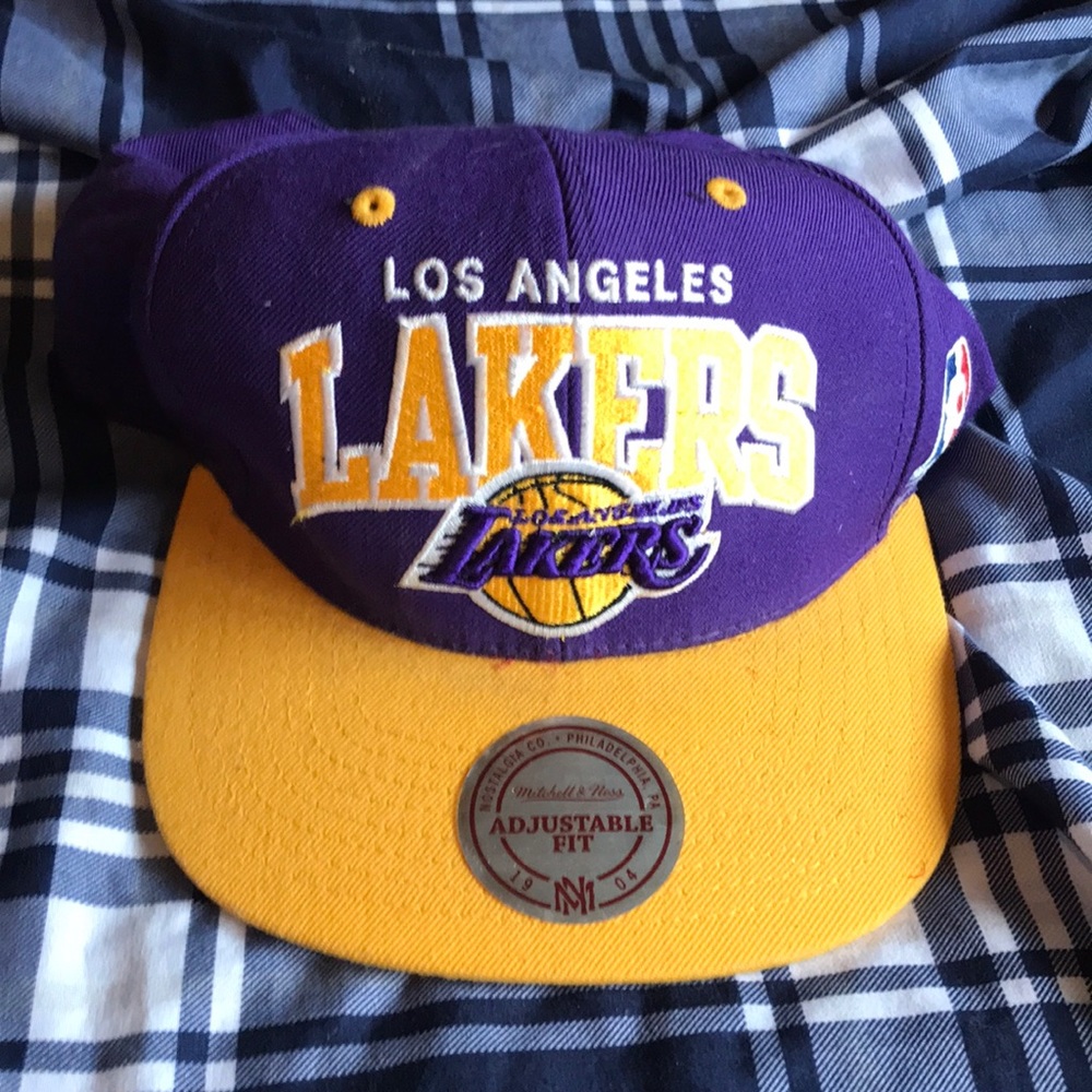 Lakers hat Mitchell & ness